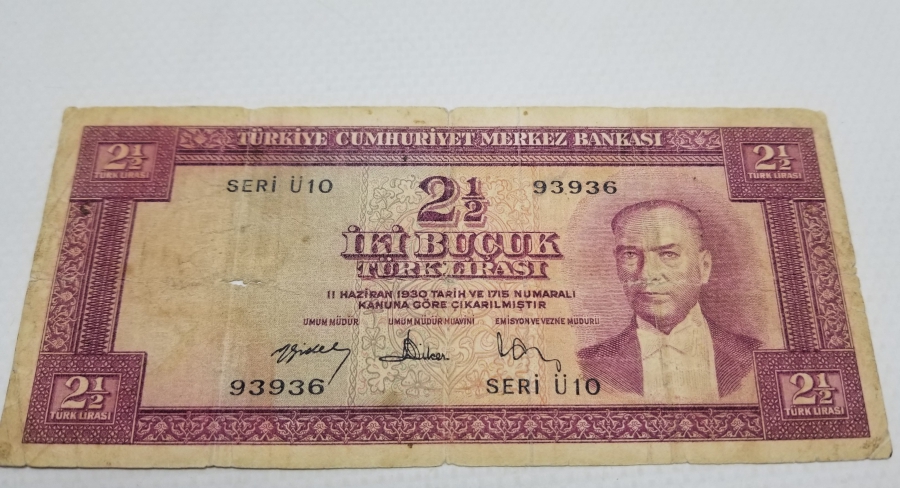 5. EMİSYON 2,5 LİRA