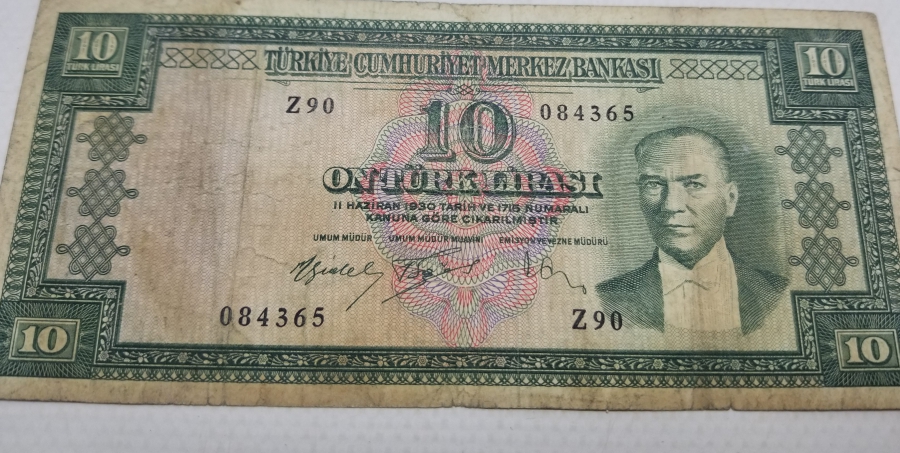 5. EMİSYON 10 LİRA