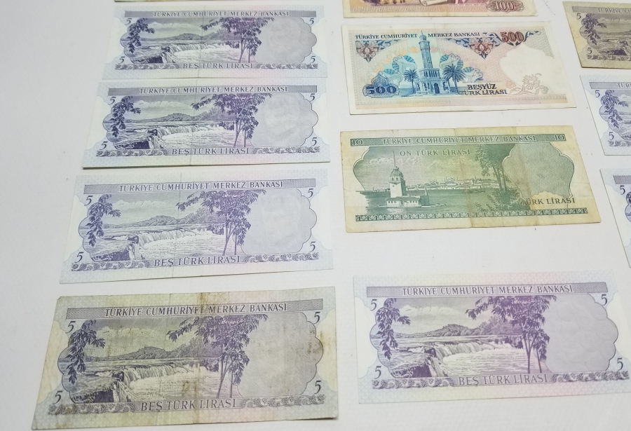 ANTİKA KAĞIT PARA LOTU