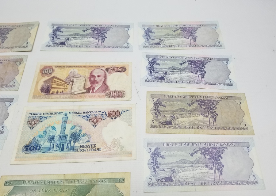 ANTİKA KAĞIT PARA LOTU