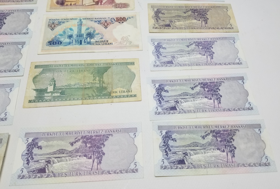 ANTİKA KAĞIT PARA LOTU