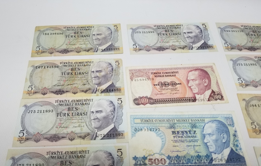 ANTİKA KAĞIT PARA LOTU