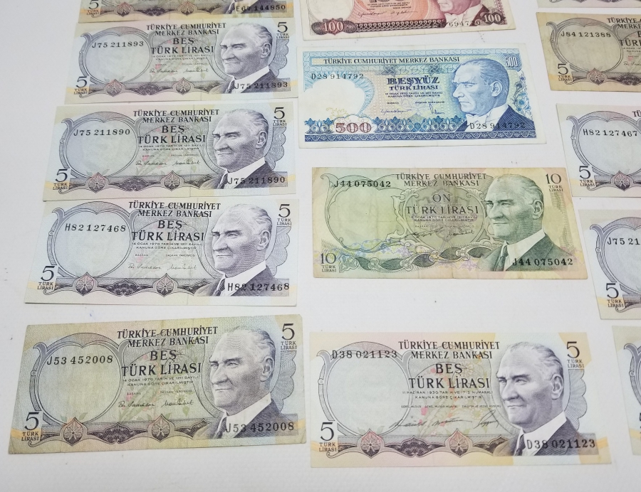 ANTİKA KAĞIT PARA LOTU