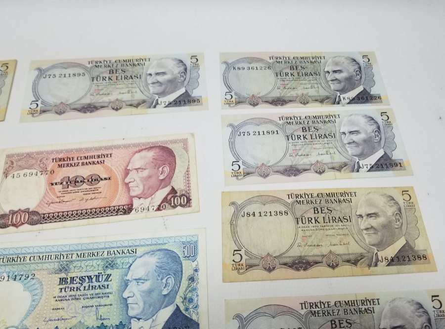 ANTİKA KAĞIT PARA LOTU