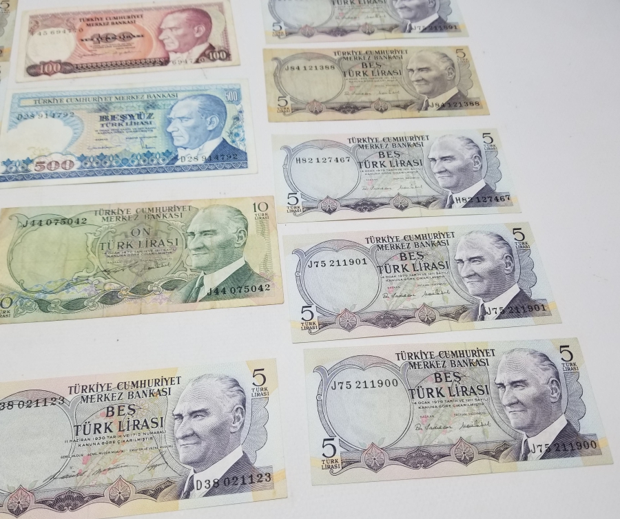 ANTİKA KAĞIT PARA LOTU