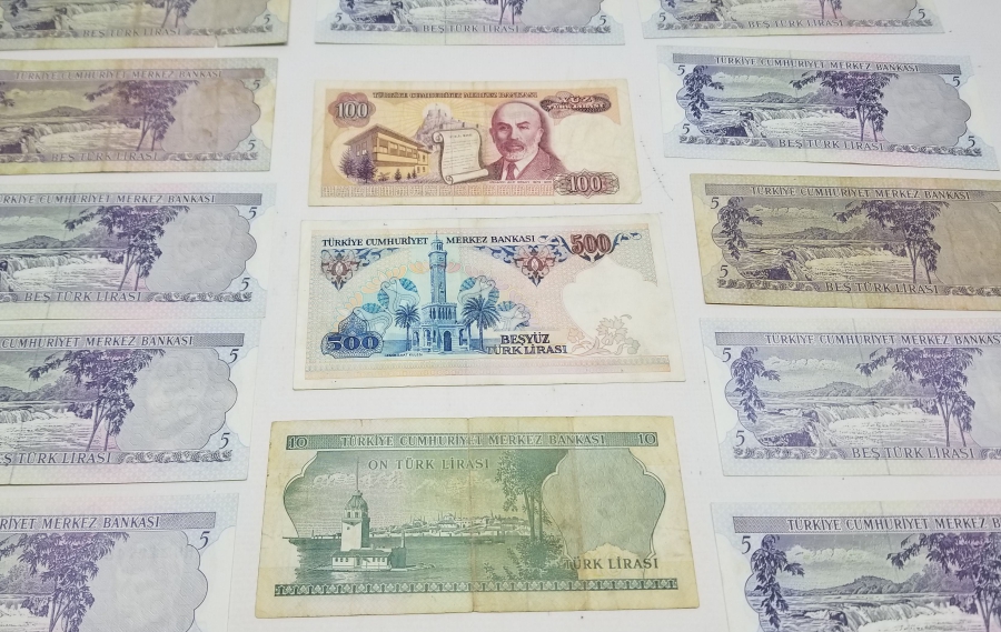 ANTİKA KAĞIT PARA LOTU