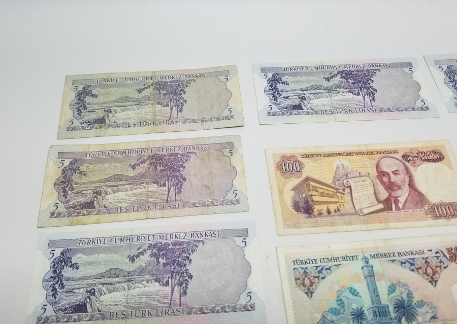 ANTİKA KAĞIT PARA LOTU