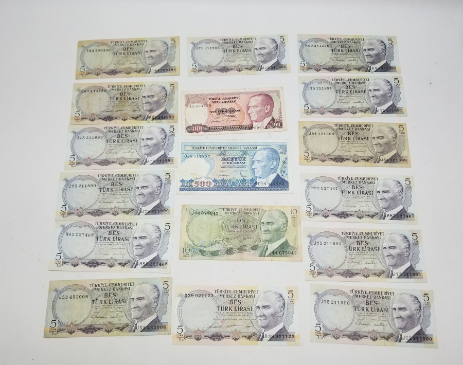 ANTİKA KAĞIT PARA LOTU