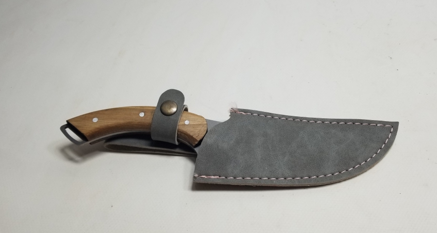 BÜYÜK BOY AHŞAP SAPLI KAMPÇI BIÇAĞI