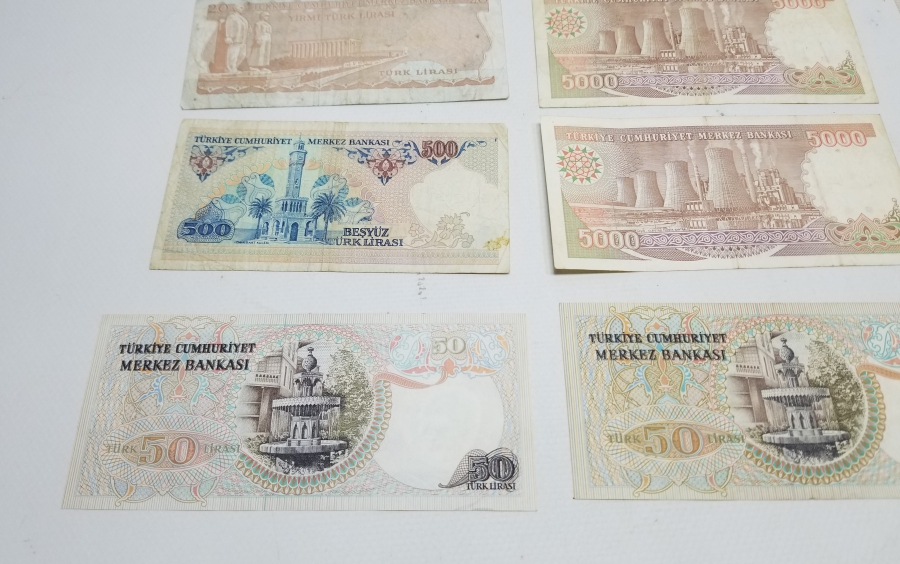 ANTİKA KAĞIT PARA LOTU