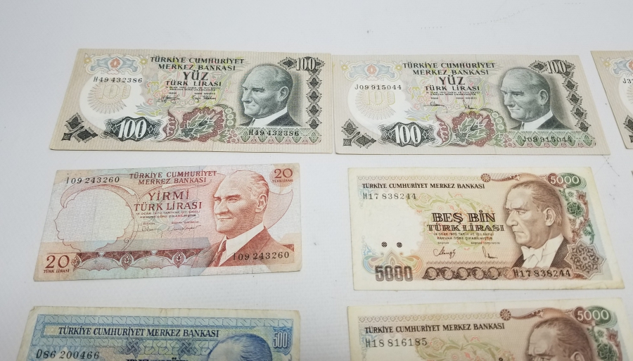 ANTİKA KAĞIT PARA LOTU