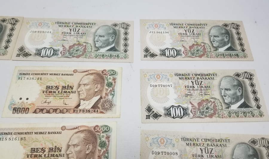 ANTİKA KAĞIT PARA LOTU