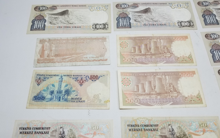 ANTİKA KAĞIT PARA LOTU