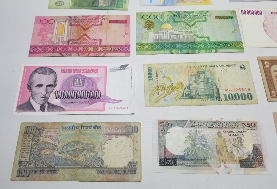 ANTİKA YABANCI KAĞIT PARA LOTU