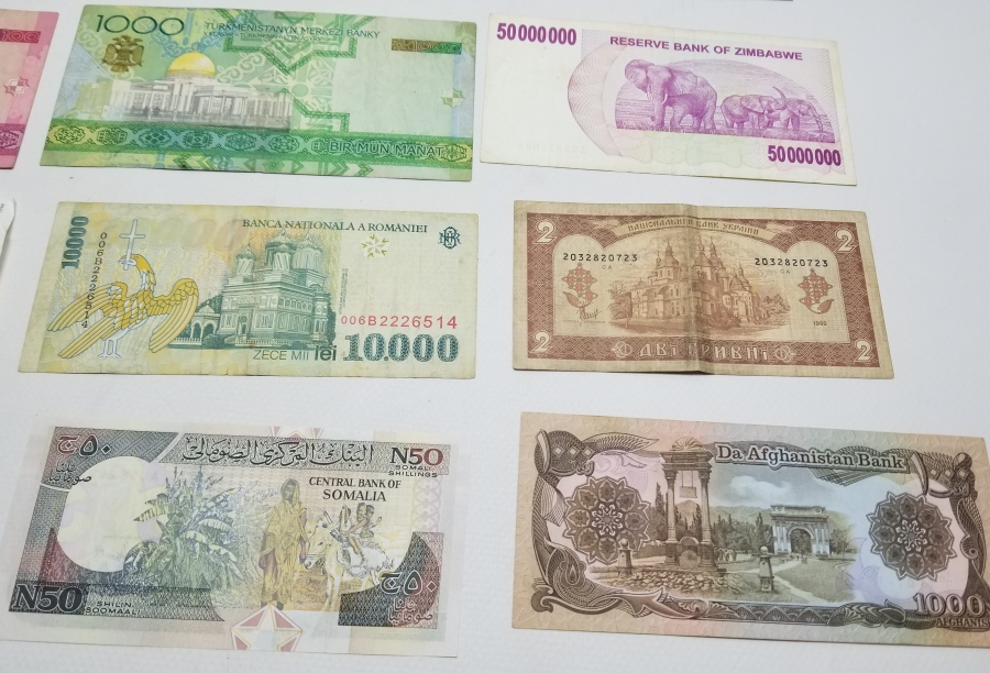 ANTİKA YABANCI KAĞIT PARA LOTU