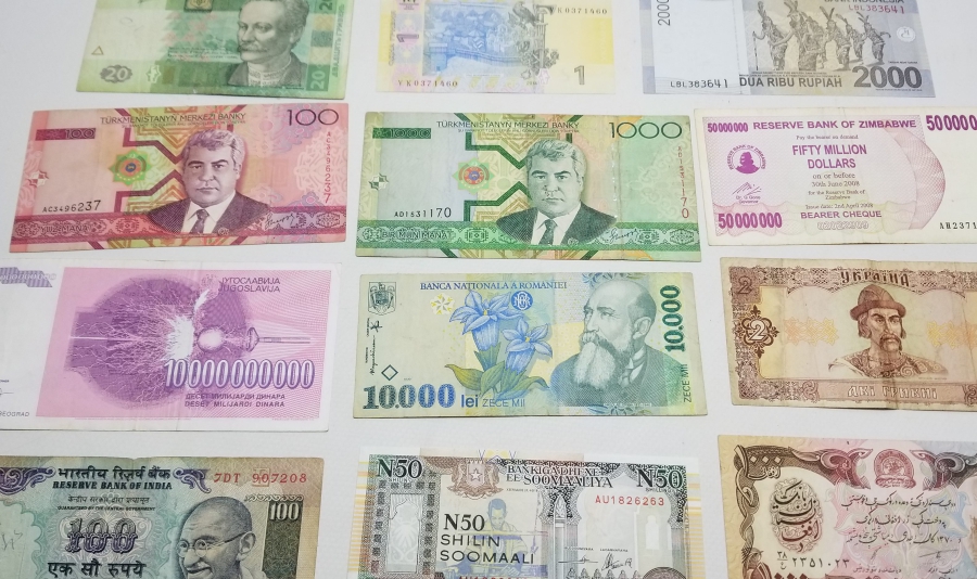 ANTİKA YABANCI KAĞIT PARA LOTU