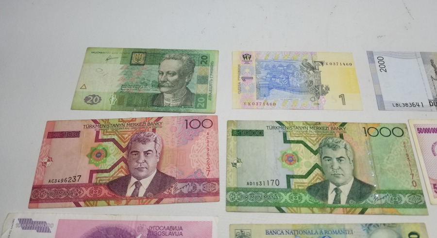 ANTİKA YABANCI KAĞIT PARA LOTU