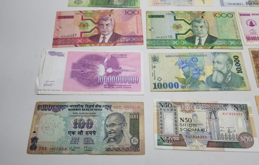 ANTİKA YABANCI KAĞIT PARA LOTU