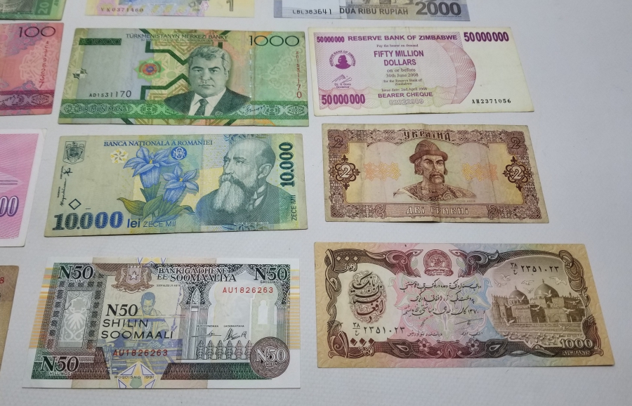 ANTİKA YABANCI KAĞIT PARA LOTU