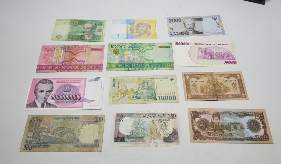 ANTİKA YABANCI KAĞIT PARA LOTU