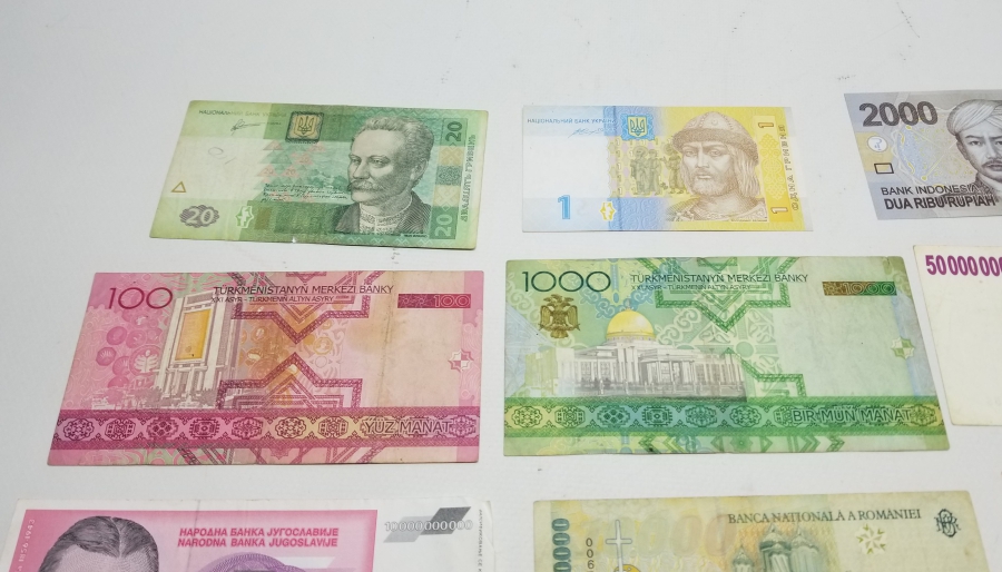 ANTİKA YABANCI KAĞIT PARA LOTU