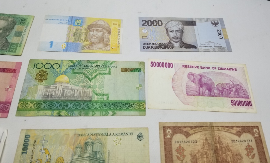 ANTİKA YABANCI KAĞIT PARA LOTU