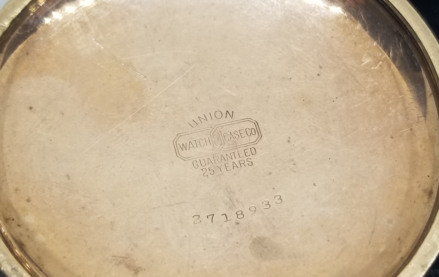 ELGIN MARKA ALTIN KAPLAMA ANTİKA CEP SAATİ