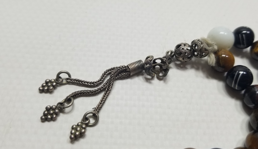 FARKLI DOĞAL TAŞLARDAN YAPILMIŞ TESPİH