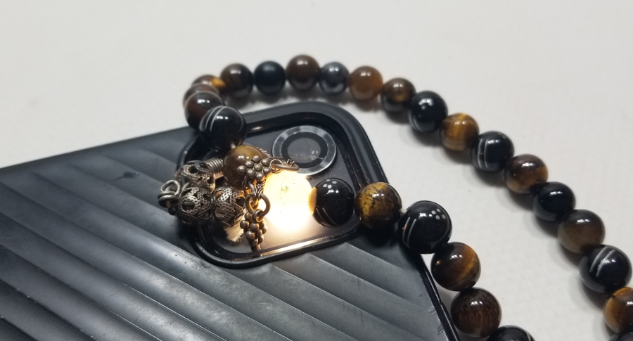 FARKLI DOĞAL TAŞLARDAN YAPILMIŞ TESPİH