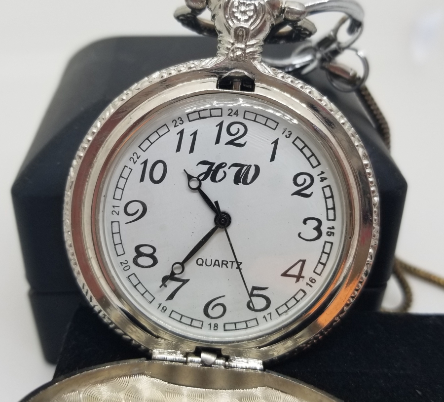 PİLLİ NOSTALJİK CEP SAATİ