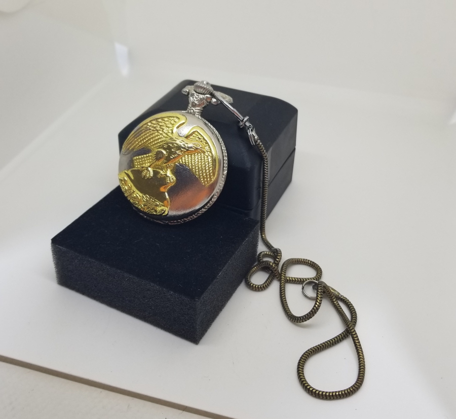 PİLLİ NOSTALJİK CEP SAATİ