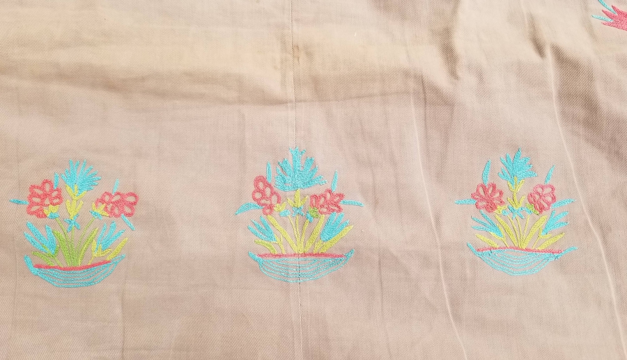 SUZANİ İŞÇİLİKLİ EL İŞİ ANTİKA SECCADE