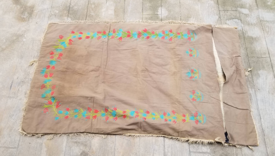 SUZANİ İŞÇİLİKLİ EL İŞİ ANTİKA SECCADE