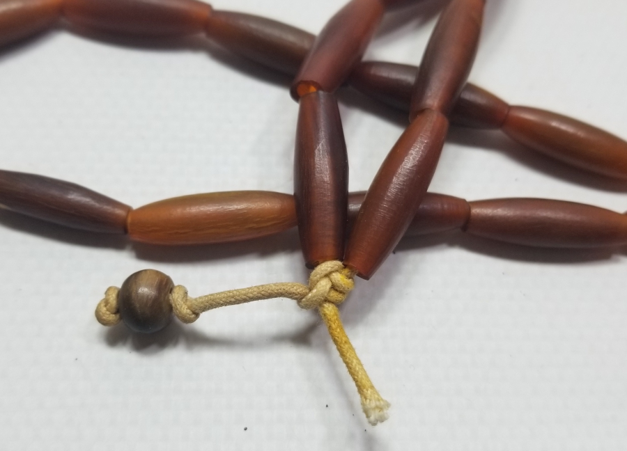 OSMANLI DÖNEMİ EL YAPIMI BOYNUZ GERDANLIK