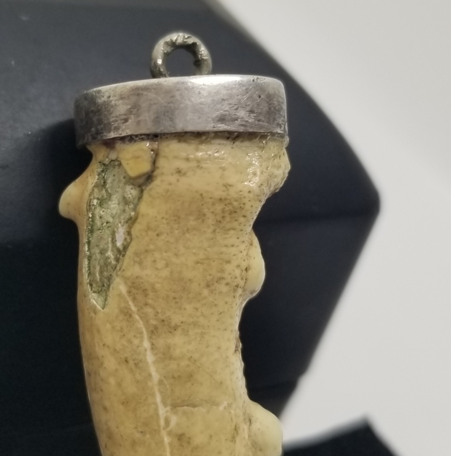 OSMANLI DÖNEMİ ŞAMAN KÜLTÜRÜ YENGEÇ BACAĞINDAN YAPILMIŞ KOLYE