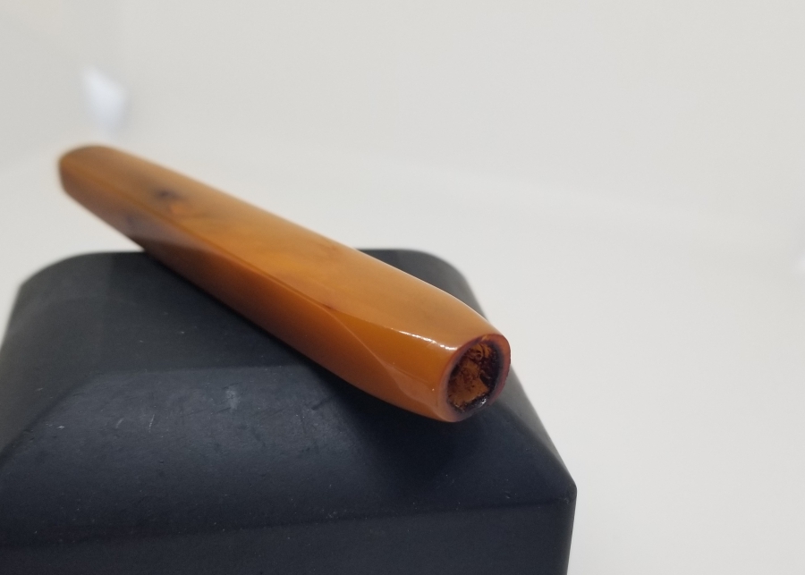 OSMANLI DÖNEMİ MİSKEVİ BAĞA SİGARA AĞIZLIĞI