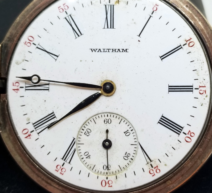 ANTİKA WALTHAM AMERİKAN CEP SAATİ