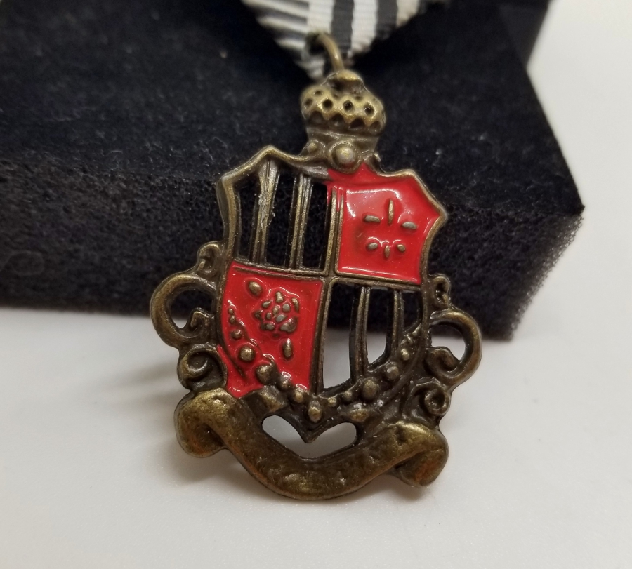 ORİJİNAL ASKISIYLA ANTİKA JAPON MADALYA