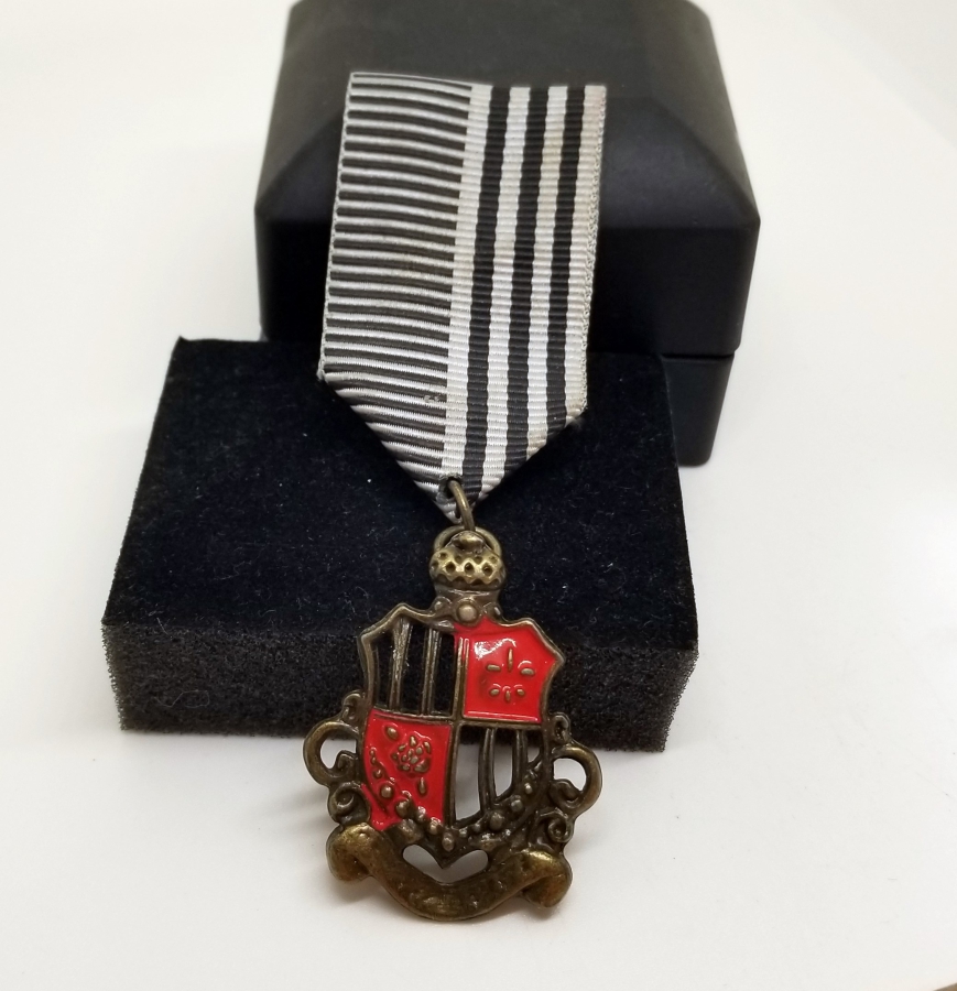 ORİJİNAL ASKISIYLA ANTİKA JAPON MADALYA