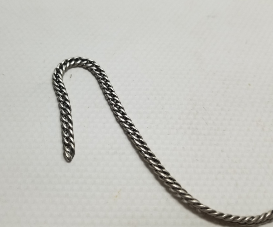 OSMANLI DÖNEMİ GÜMÜŞ CEP SAATİ KÖSTEK ZİNCİRİ