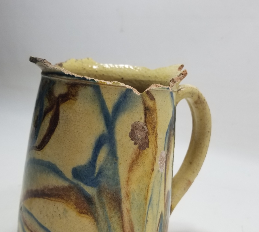 ÜZERİ USTA DAMGALI OSMANLI DÖNEMİ KINIK DALDIRMA