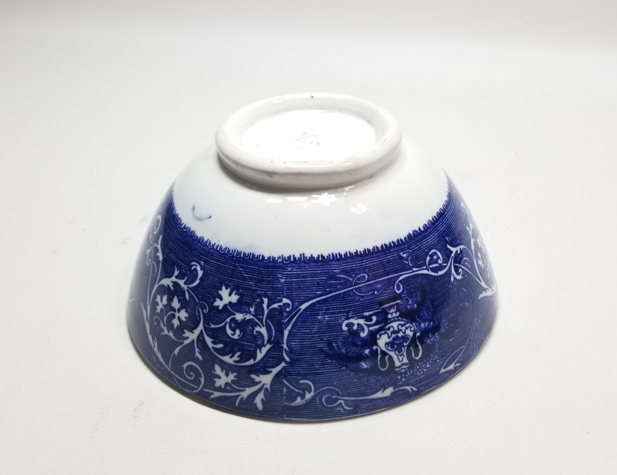 ALLAH HEKİMLERİ KORUSUN YAZILI OSMANLI DÖNEMİ ÇOK NADİR MEİSSEN DAMGALI PORSELEN KASE