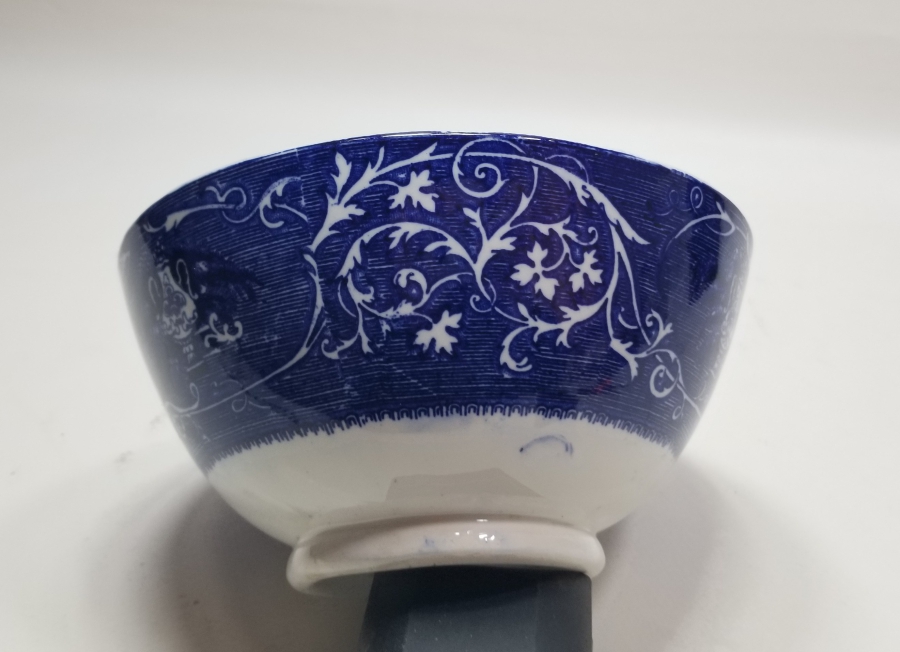 ALLAH HEKİMLERİ KORUSUN YAZILI OSMANLI DÖNEMİ ÇOK NADİR MEİSSEN DAMGALI PORSELEN KASE