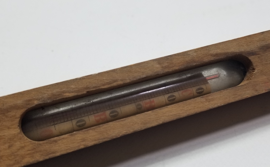 ÇOK NADİR EL YAPIMI OSMANLI DÖNEMİ SABUNCU TERMOMETRESİ