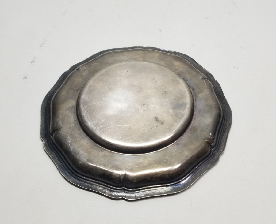 GÜMÜŞ KAPLAMA ANTİKA ŞİRKET-İ HAYRİYE TABAK