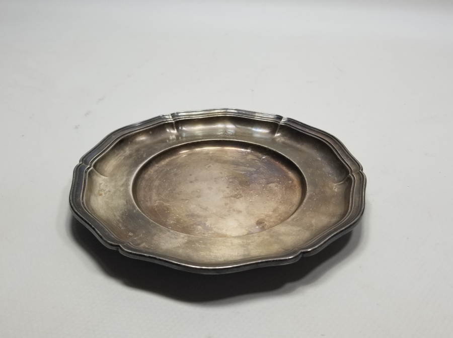 GÜMÜŞ KAPLAMA ANTİKA ŞİRKET-İ HAYRİYE TABAK