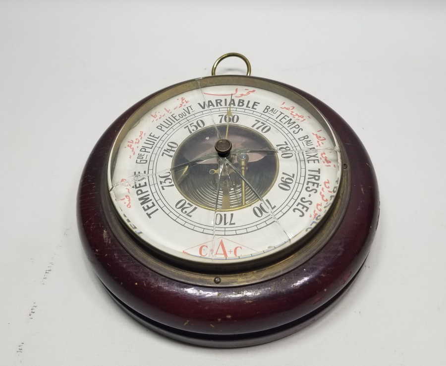 İÇİ OSMANLICA YAZILI OSMANLI DÖNEMİ BAROMETRE