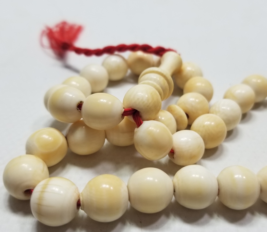 USTA İŞİ FİLDİŞİ ANTİKA TESPİH