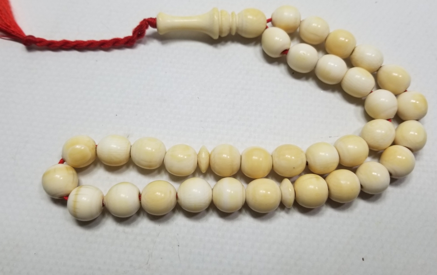 USTA İŞİ FİLDİŞİ ANTİKA TESPİH