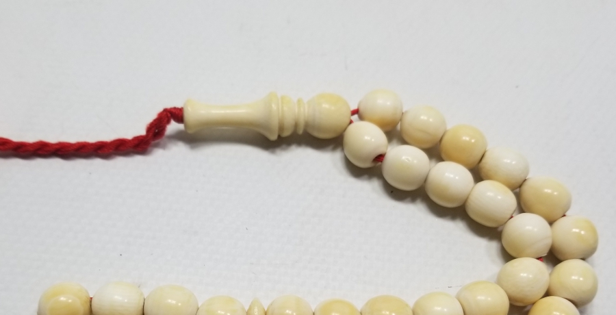 USTA İŞİ FİLDİŞİ ANTİKA TESPİH